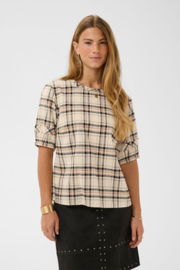 Cream blouse Uma