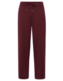 Kaffe broek Jenny wijnrood