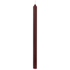 Dun kaarsje 46 donkerrood 20cm