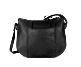 Handtas mini gesp zwart