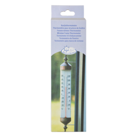 Kozijnthermometer koperkleur
