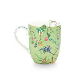 Pip Studio mug small Jolie Flowers green