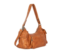 Schoudertas cognac