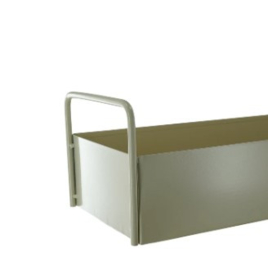 Tray metaal taupe