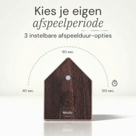 Muziekhuisje natuurgeluiden-box