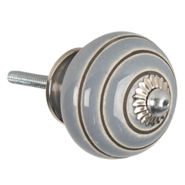 Knop Q21 lichtblauw