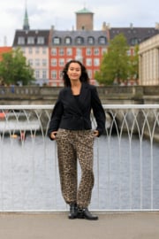 Black Colour sweatpant panter