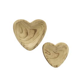 Schaaltje hart hout