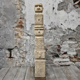 Stenen beeldje moai 60cm