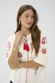 Cream blouse  Rosetta