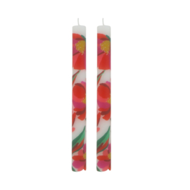 Dinerkaars s/2 bloemen