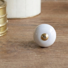 Knop Q91 mini wit