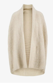 Zusss mouwloos vest creme
