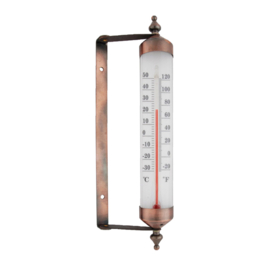 Kozijnthermometer koperkleur