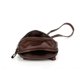 Crossbody tas/telefoon tasje  bruin