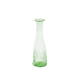 Vaasje recycled glas groen