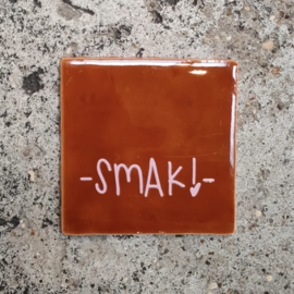 Tegeltje brique "smak"