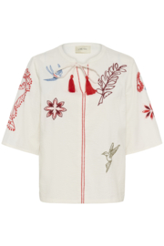 Cream blouse  Rosetta