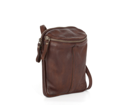 Crossbody/ phoneholder bruin