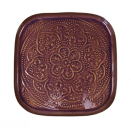 Decoratiebord purper