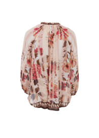Black Colour blouse Rose
