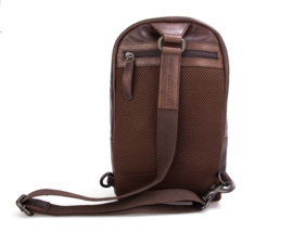 Slingbag leer bruin