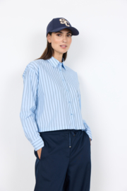 Soyaconcept blouse  Bardot blauw