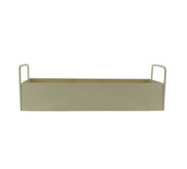Tray metaal taupe