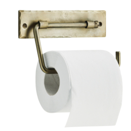 Toiletrolhouder brass