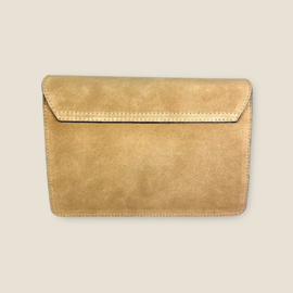 Fique The Label tas Alex beige suede