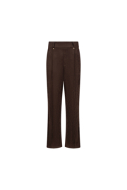 Nukus broek Jill suedine bruin