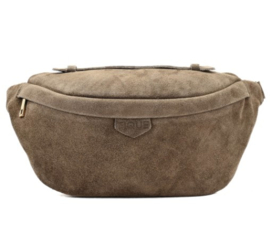 Fique The Label tas Cleo taupe suède