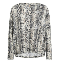 Soyaconcept shirt Biara print snake