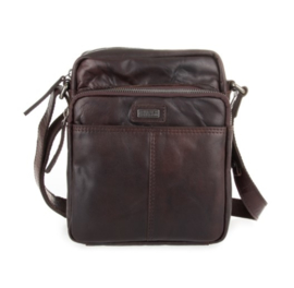 Casual crossbody tas bruin