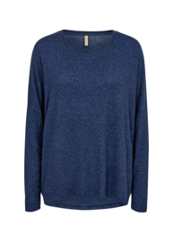 Soyaconcept shirt Biara donkerblauw