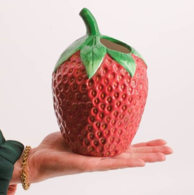 Vaas aardbei