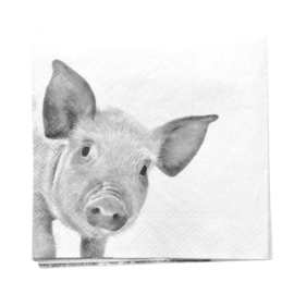 Servetten boerderijdieren