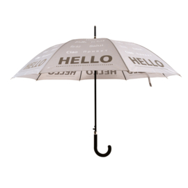 Paraplu "Hello" reflecterend