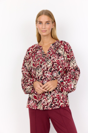 Soyaconcept T-shirt Vava roodcombi