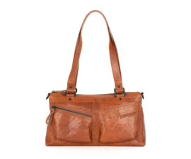 Schoudertas cognac