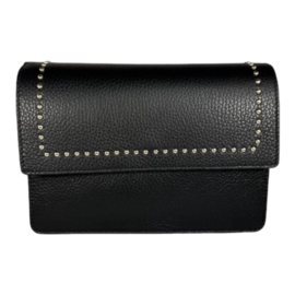 Fique The Label tas Alex zwart met studs