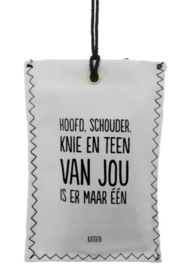 100% leuk Geurzakje Van jou is er