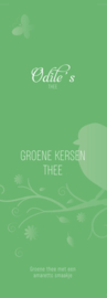 Groene kersen thee