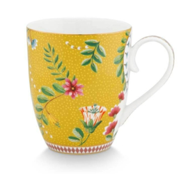 Pip Studio La Majorelle yellow beker groot