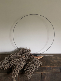 Metalen ornament / ring op voet, 80 cm