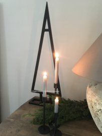 Metalen kerstboom, eigen label