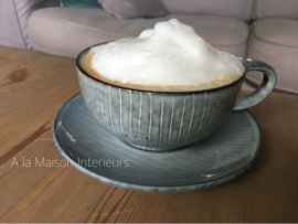 Broste nordic sea cappuccino kop en schotel