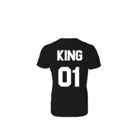 T-shirt King + Rugnummer
