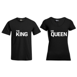 T-shirt The King & His Queen