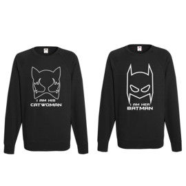 Sweater Batman & Catwoman